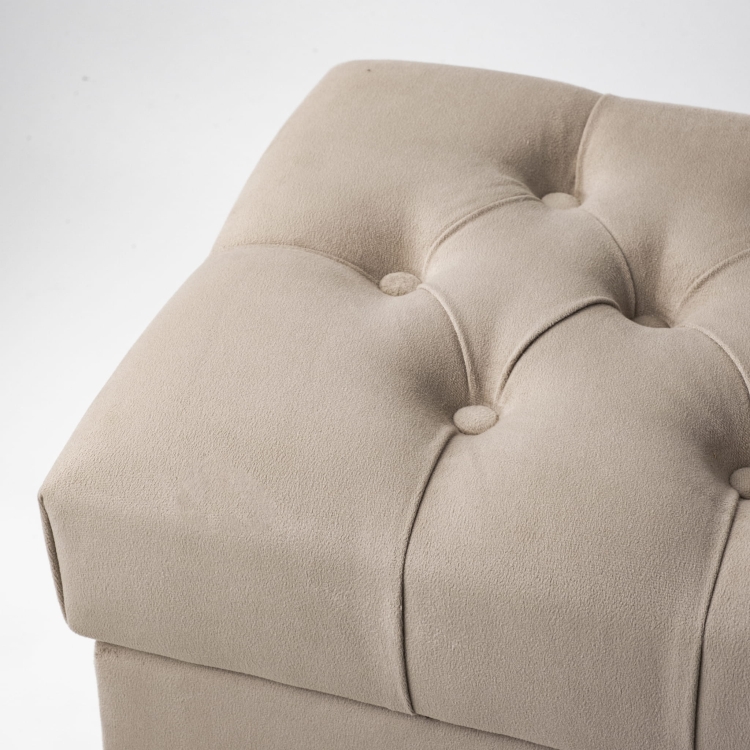 Stijlvolle grote latte koffer met opbergvak