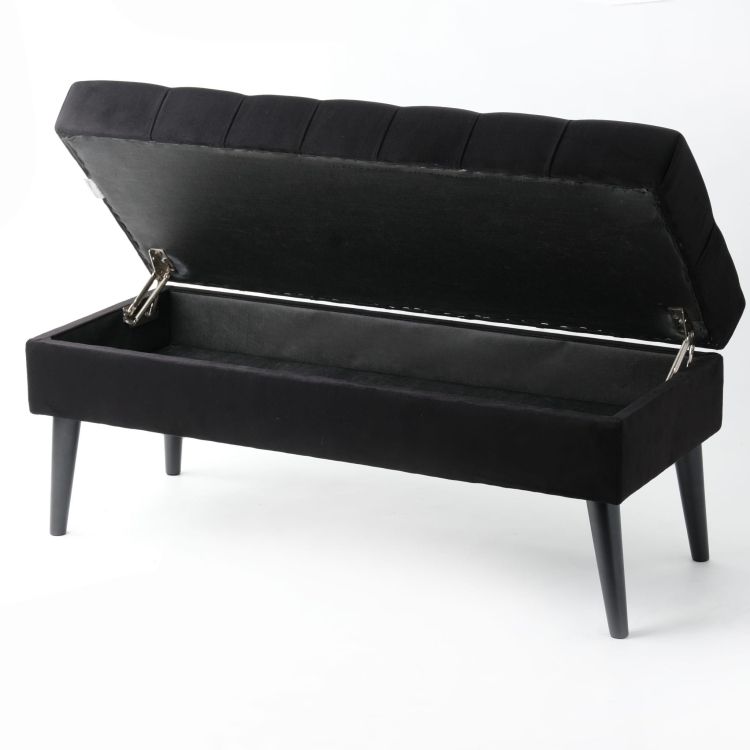 open bank met gewatteerde zitting