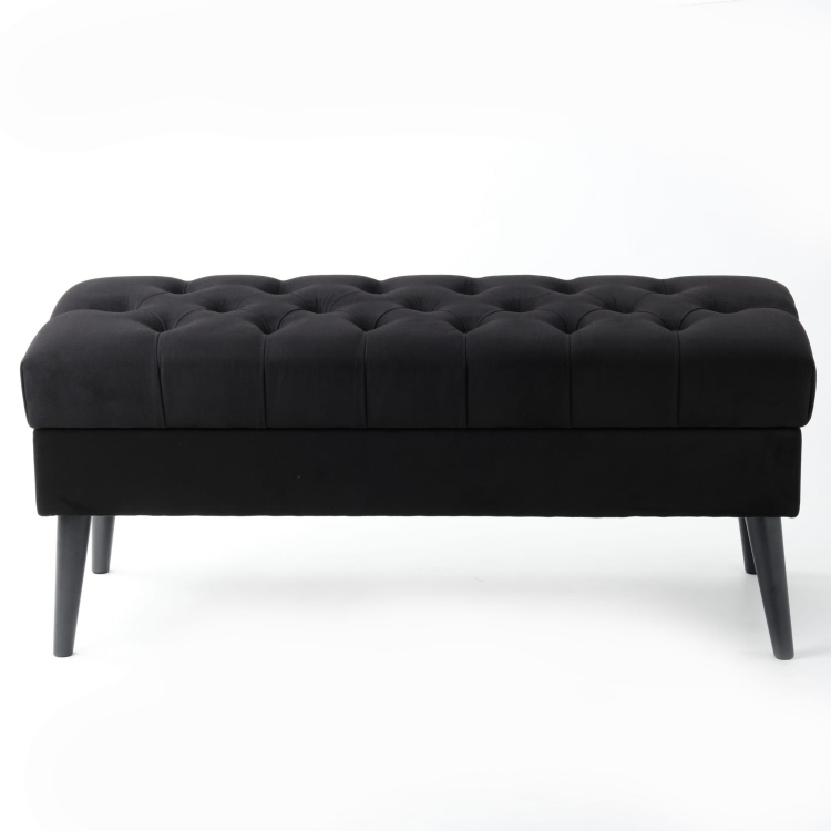 open bank met gewatteerde zitting