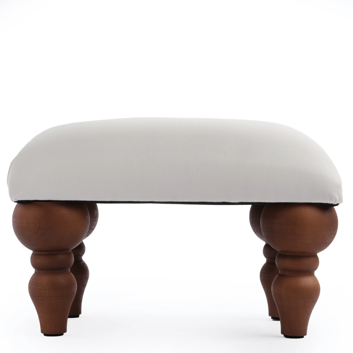 Fauteuilvoetsteun in wit, een praktisch en esthetisch meubelstuk
