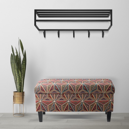 hangers met een plank voor de gang