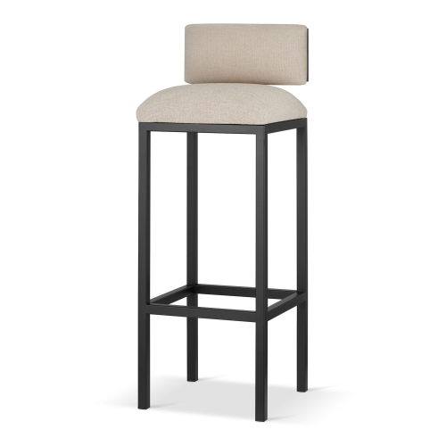 gestoffeerde bar hocker