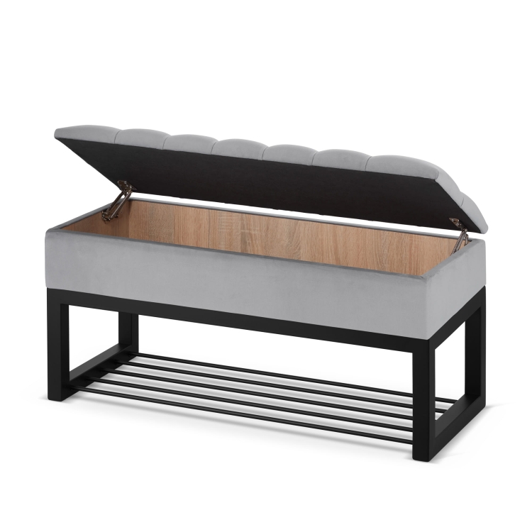 schoenenbank met bak