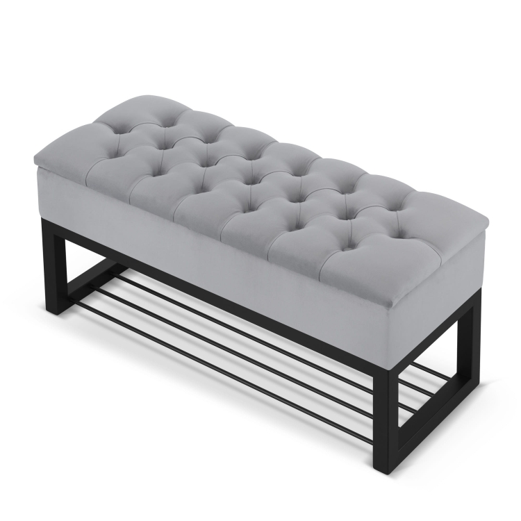 schoenenbank met bak