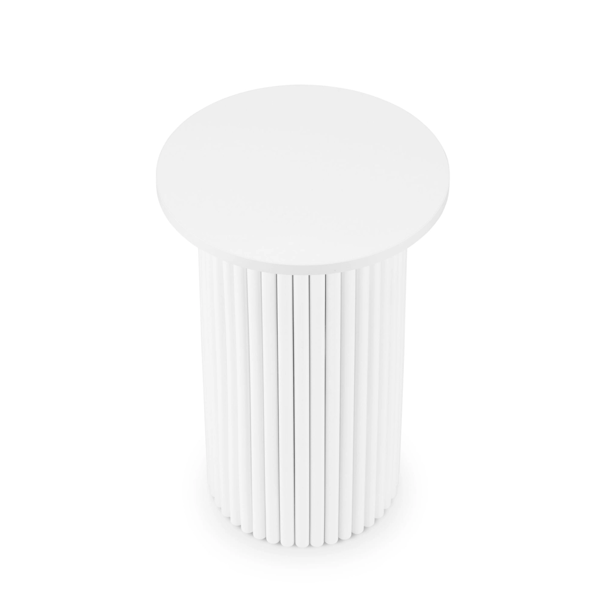 witte bijzettafel