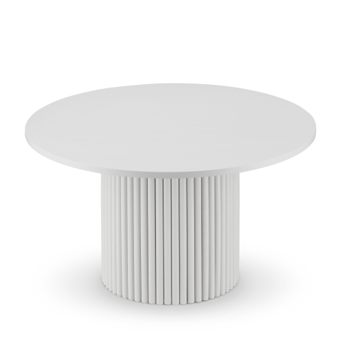 grijze ronde salontafel