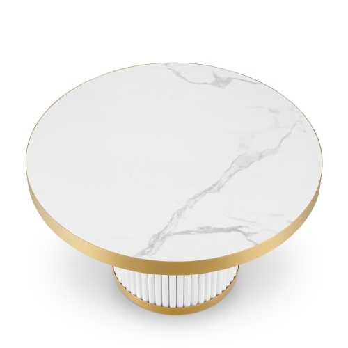 witte glamour salontafel