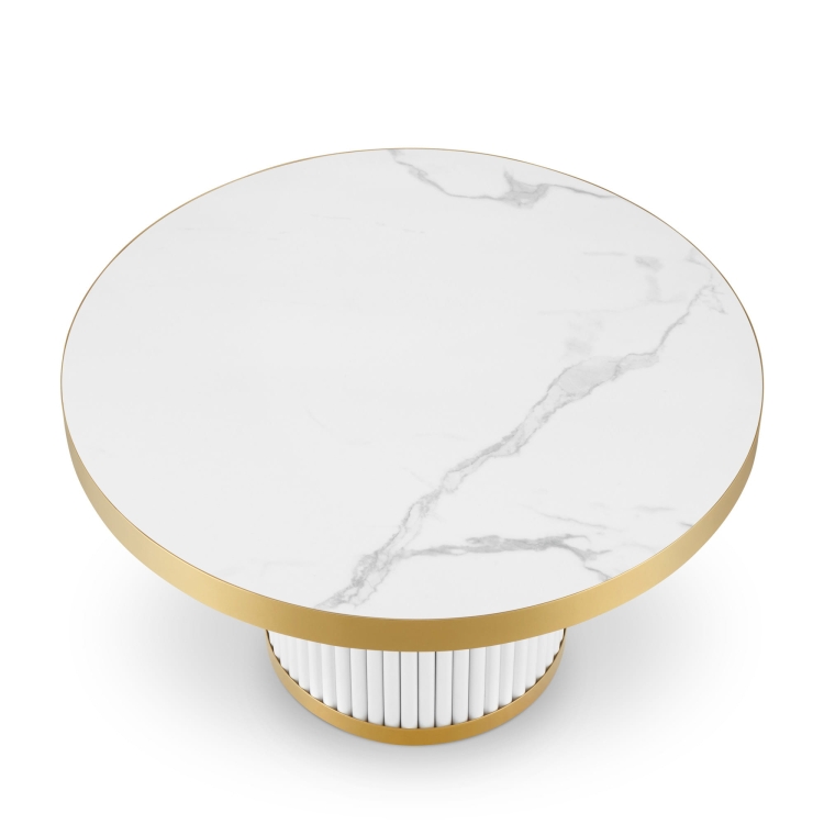 witte glamour salontafel