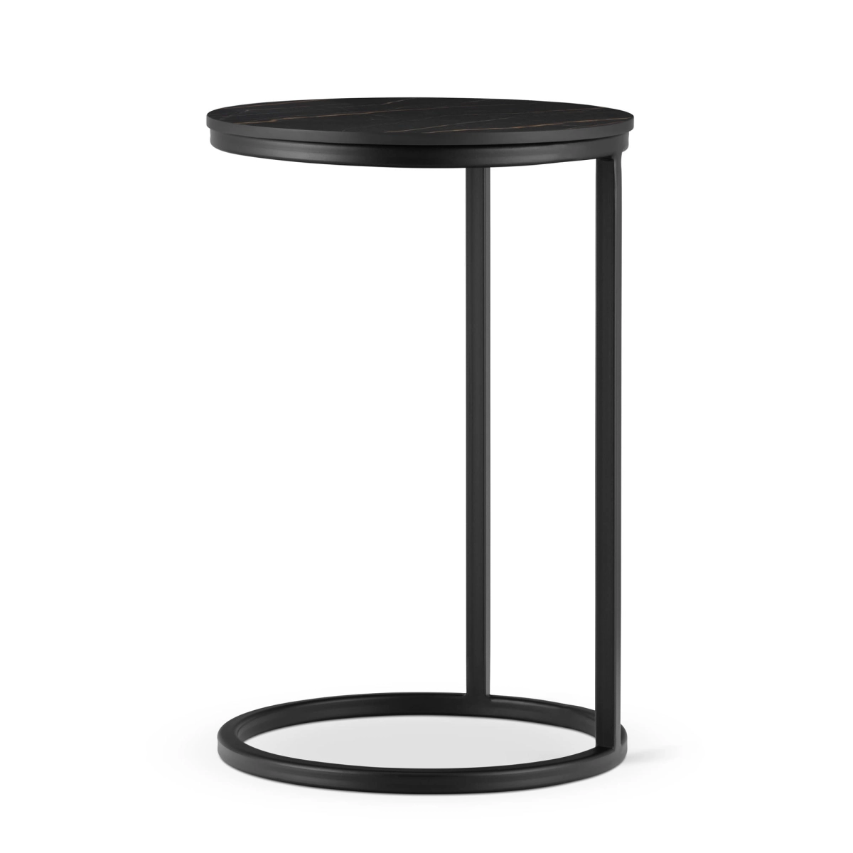 ronde bijzettafel