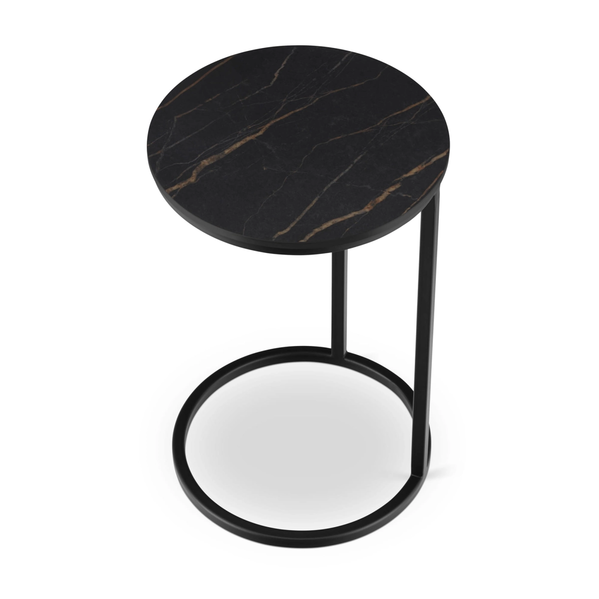 ronde bijzettafel