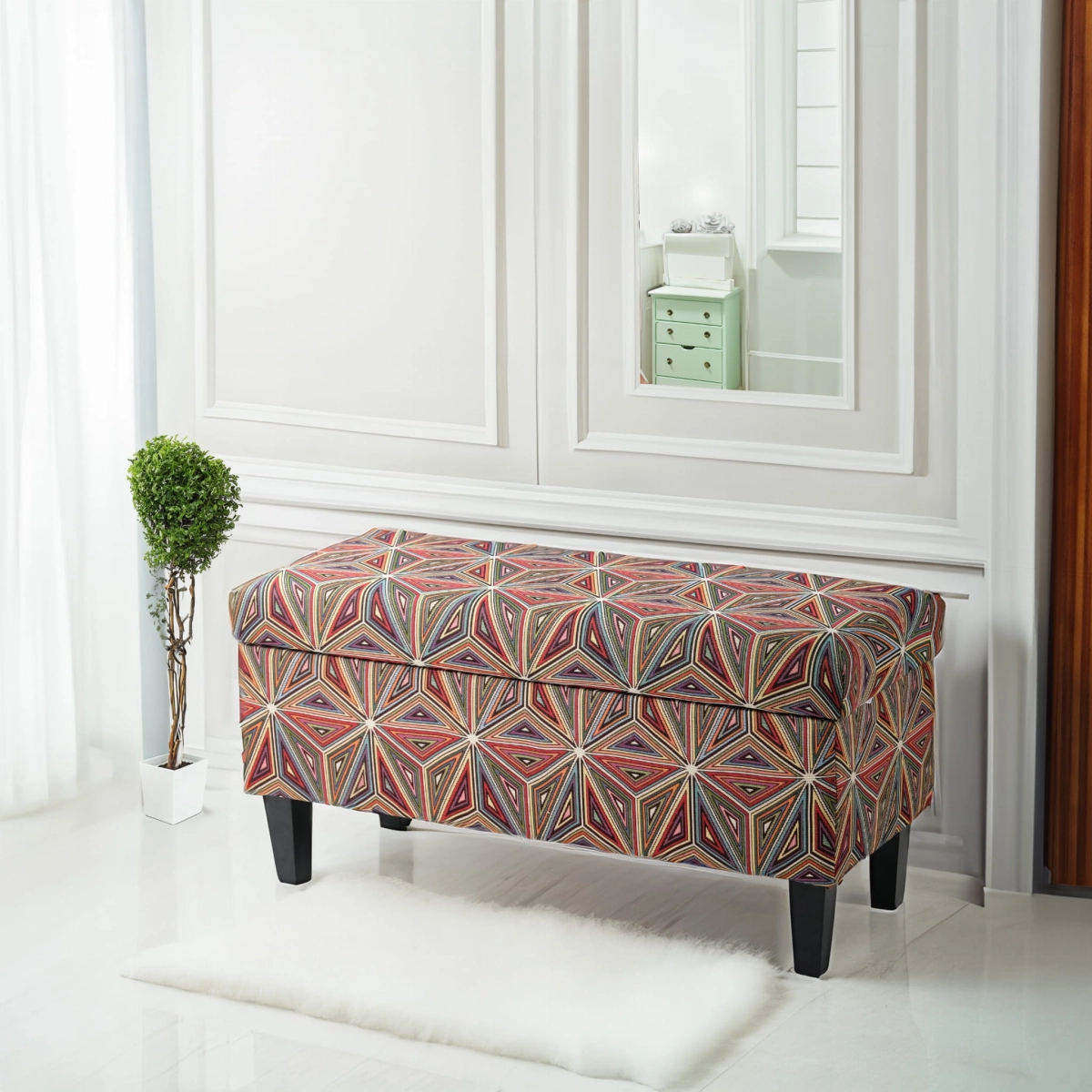 Tokio opberg poef - bench4home