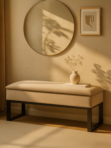 Sitzbank mit Stauraum